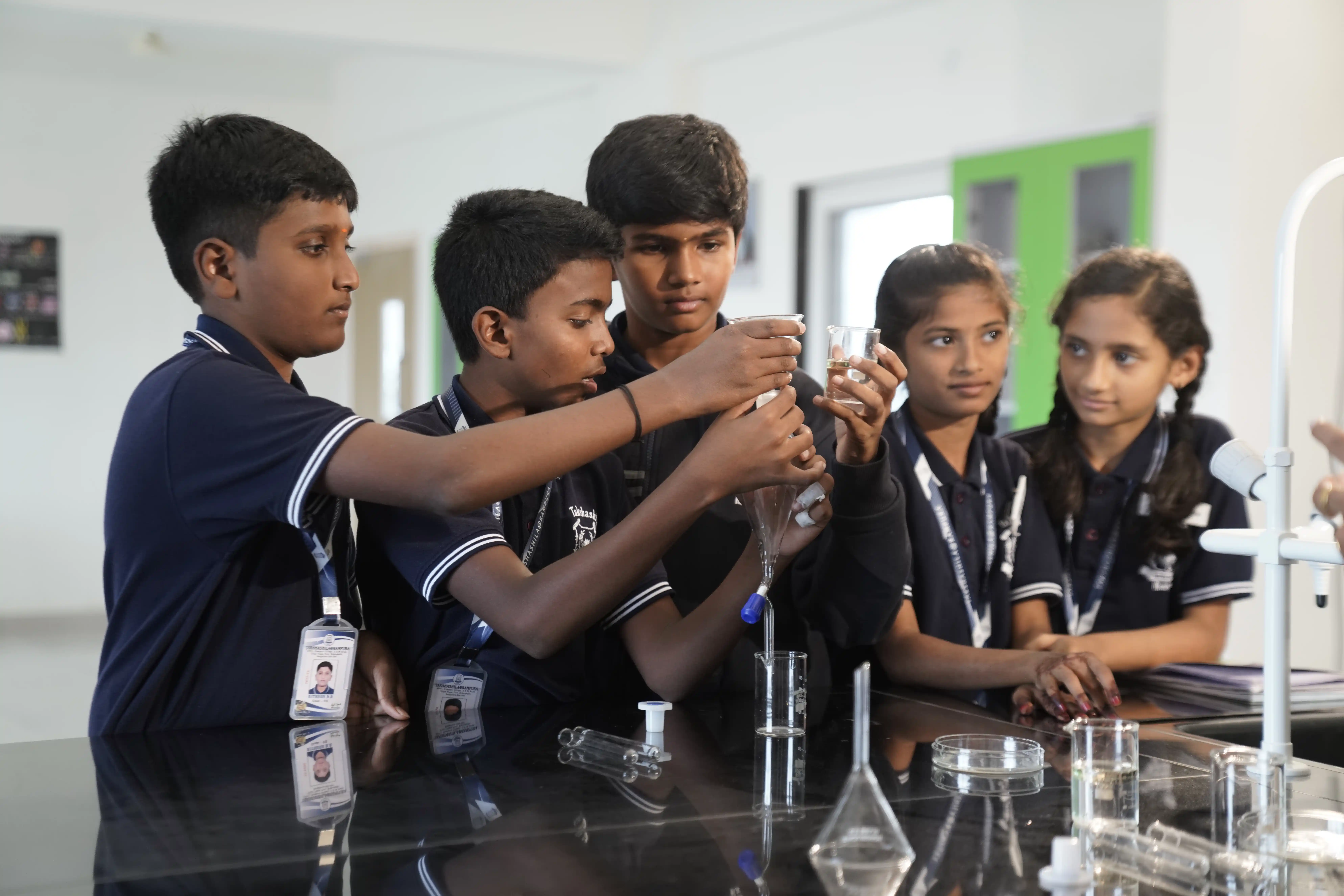 Science lab experiments